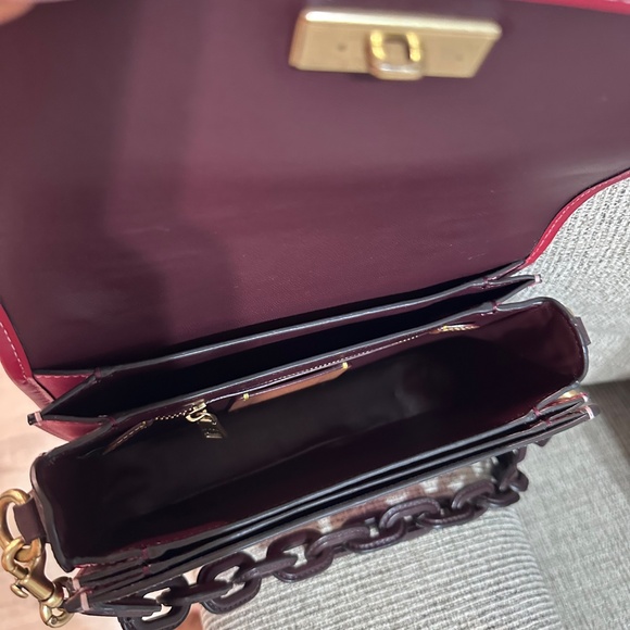 Coach Rogue Top Handle In Colorblock w/long strap - Picture 8 of 8